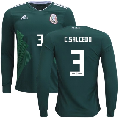 mexico long sleeve jersey 2018